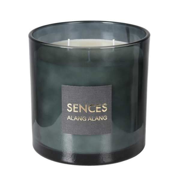 Our popular Large Scented Onyx Candle comes in a stunning deep blue-black glass container. It boasts a unique fragrance that is both fresh, pure and rich, making it suitable for all seasons and occasions. Measuring H 16 cm and D 16 cm, this generously sized candle offers an impressive burn time, ensuring you can enjoy its captivating scent for hours on end. Perfect for creating a warm and inviting atmosphere in any space.